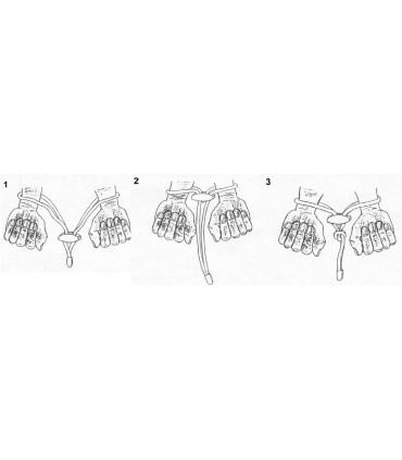 GRILLETE de NYLON DESECHABLE