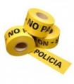 Cinta de balizamiento 5000Mts (10cmx250m) POLICIA -NO PASAR. (20 Rollos)