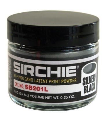 Silver grey / Black Fingerprint HI-FI Powder - 59mL (2oz)