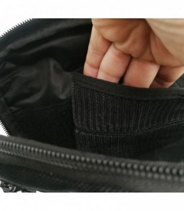 TACTICAL SIDE BAG WITH PISTOL HIDDEN COMPARTMENT