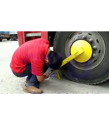 Clamp Immobilizer for truck wheels up to 120cm height - 55cm width