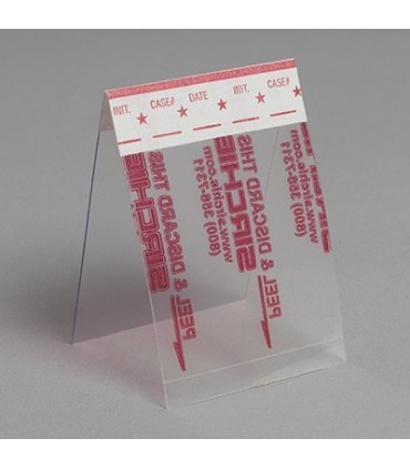 Trasplantador de huellas 6x5cm con escala (pack 25uds)