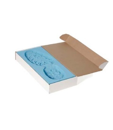 Espuma de impresión para huellas de zapatos