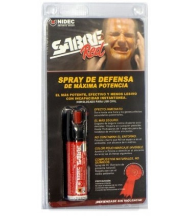 Defense Pepper Spray 22ml STREAM - SABRE RED - Approved