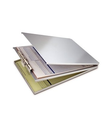 Carpeta de Aluminio + Antideslizante + Pisapapeles - 33cmx21.5cm