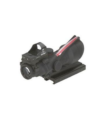 Visor TRIJICON ACOG 4x32 ilum. dual ret. crosshair roja+rmr