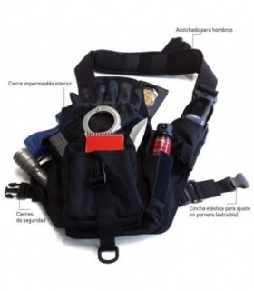 BANDOLERA “FastDraw” con COMPARTIMENTO OCULTO y EXTRACCIÓN rápida de pistola