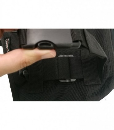 BANDOLERA “FastDraw” con COMPARTIMENTO OCULTO y EXTRACCIÓN rápida de pistola