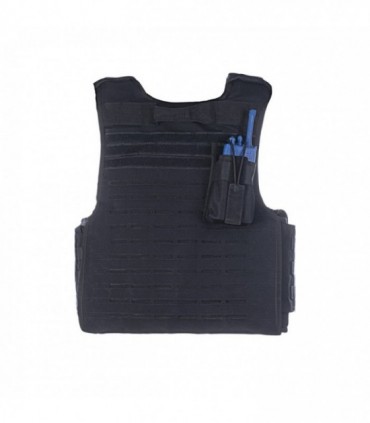 TACTICAL exterior carrier with MOLLE system for bulletproof plates