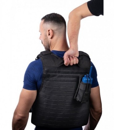 TACTICAL exterior carrier with MOLLE system for bulletproof plates