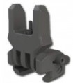 Front low profile flip-up sight for picatinny rail