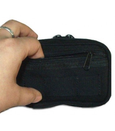 Universal nylon holster for multiple accessories
