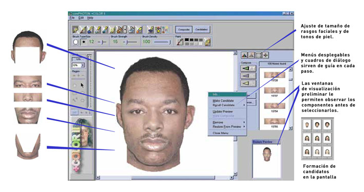 Software para de retrato robot